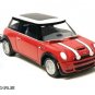 RARE NICE KEY CHAIN RING RED & WHITE BMW NEW MINI COOPER CUSTOM LIMITED EDITION