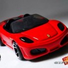 KEY CHAIN FERRARI F430 SPIDER CUSTOM LIMITED EDITION EURO SPORT CAR BY MATTEL