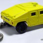 RARE!! KEY CHAIN YELLOW BLACK HUMMER HUMVEE H1 AM GENERAL CUSTOM LIMITED EDITION