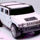 RARE NICE KEY CHAIN RING WHITE HUMMER H2 & TINTED WINDOWS CUSTOM LIMITED EDITION