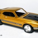 RARE KEY CHAIN 69/70 1969 GOLD BLACK FORD MUSTANG MACH 1 CUSTOM LIMITED EDITION