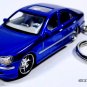 RARE KEY CHAIN RING BLUE MERCEDES S CLASS S500 S55/63 AMG CUSTOM LIMITED EDITION
