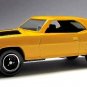 RARE KEY CHAIN 69/70 YELLOW BLACK CHEVY CAMARO CHEVROLET CUSTOM LIMITED EDITION