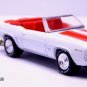 RARE KEY CHAIN 69/70 WHITE CHEVY CAMARO CONVERTIBLE CHEVROLET NEW CUSTOM LIMITED