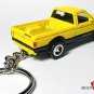RARE KEY CHAIN 91~1993 YELLOW & BLACK GMC SYCLONE TRUCK CUSTOM LIMITED EDITION