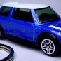 RARE KEY CHAIN BLUE & WHITE BMW BRAND NEW MINI COOPER S CUSTOM LIMITED EDITION