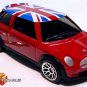 RARE KEY CHAIN RED & UK FLAG UNION JACK BMW MINI COOPER S CUSTOM LIMITED EDITION