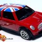 RARE KEY CHAIN RED & UK FLAG UNION JACK BMW MINI COOPER S CUSTOM LIMITED EDITION
