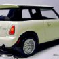 RARE HTF KEY CHAIN RING WHITE & BLACK BMW NEW MINI COOPER CUSTOM LIMITED EDITION