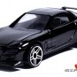 RARE HTF KEY CHAIN RING TRIPLE BLACK MAZDA RX7 RX-7 JAPAN CUSTOM LIMITED EDITION