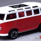 RARE KEY CHAIN RED WHITE VW SAMBA BUS 21 WINDOWS VOLKSWAGEN T2 CUSTOM LIMITED