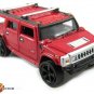 RARE NICE KEY CHAIN RING RED & BLACK HUMMER H2 4X4 HUMVEE CUSTOM LIMITED EDITION