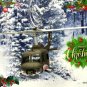 CHRISTMAS ORNAMENT HELICOPTER BELL HUEY UH-1 H IROQUOIS ARMY AIR CAVALRY VIETNAM