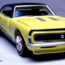RARE KEY CHAIN 67/68 YELLOW BLACK CHEVY CAMARO SS/RS NEW CUSTOM LIMITED EDITION