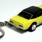 RARE KEY CHAIN 67/68 YELLOW BLACK CHEVY CAMARO SS/RS NEW CUSTOM LIMITED EDITION
