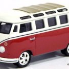 RARE KEY CHAIN RED VW SAMBA TRANSPORTER 21 WINDOWS BUS VOLKSWAGEN CUSTOM LIMITED