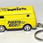 RARE KEY CHAIN RING YELLOW VW VAN BORICUA PUERTO RICO NEW CUSTOM LIMITED EDITION