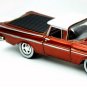 RARE KEY CHAIN MAROON RED 59/60 CHEVY EL CAMINO CHEVROLET CUSTOM LIMITED EDITION