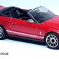 RARE KEY CHAIN RED FORD MUSTANG GT500 SHELBY CONVERTIBLE CUSTOM LIMITED EDITION