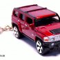 RARE HTF KEY CHAIN RING DARK RED MAROON HUMMER H3 SUV NEW CUSTOM LIMITED EDITION