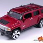 RARE HTF KEY CHAIN RING DARK RED MAROON HUMMER H3 SUV NEW CUSTOM LIMITED EDITION