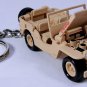 RARE KEY CHAIN RING ARMY GIRL COCA COLA WILLYS FORD JEEP GWP WW2 CUSTOM LIMITED