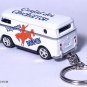 HTF KEY CHAIN RING WHITE VW VAN BAYAMON PUERTO RICO COQUI CUSTOM LIMITED EDITION