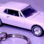 RARE KEY CHAIN 67/68/1969 WHITE MERCURY COUGAR COUPE NEW CUSTOM LIMITED EDITION