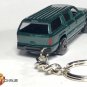 RARE KEY CHAIN RING GREEN CHEVROLET SUBURBAN CHEVY SUV CUSTOM LIMITED EDITION