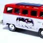 KEY CHAIN VW VOLKSWAGEN BUS COCA COLA ARCTIC BEAR TRANSPORTER T2 CUSTOM LIMITED
