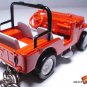 RARE KEY CHAIN RED JEEP CJ-5 WRANGLER WILLYS KAISER AMC CUSTOM LIMITED EDITION