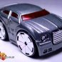 RARE KEY CHAIN SILVER PEWTER FOR CHRYSLER 300C CARICATURE CUSTOM LIMITED EDITION