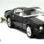 RARE KEY CHAIN 1970/72/73 BLACK PONTIAC FIREBIRD TRANS AM CUSTOM LIMITED EDITION