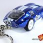 KEY CHAIN BLUE 1964/1965/1966 SHELBY COBRA DAYTONA COUPE CUSTOM LIMITED EDITION