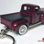 RARE KEY CHAIN 48/49/1950/51 MAROON FORD F1 PICKUP TRUCK CUSTOM LIMITED EDITION