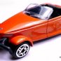 VERY RARE KEY CHAIN RING ORANGE & BLACK PLYMOUTH PROWLER CUSTOM LIMITED EDITION