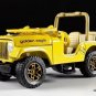 RARE KEY CHAIN YELLOW JEEP CJ5 WRANGLER WILLYS KAISER AMC CUSTOM LIMITED EDITION