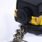 RARE KEY CHAIN YELLOW JEEP WRANGLER LIFTED BIG BLACK RIMS CUSTOM LIMITED EDITION