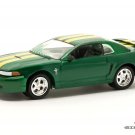 RARE KEY CHAIN GREEN YELLOW 2000~2001 FORD MUSTANG GT/5.0 CUSTOM LIMITED EDITION