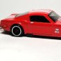 RARE KEY CHAIN 1965/1966 RED WHITE FORD MUSTANG FASTBACK CUSTOM LIMITED EDITION