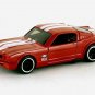 RARE KEY CHAIN 1965/1966 RED WHITE FORD MUSTANG FASTBACK CUSTOM LIMITED EDITION