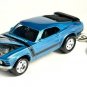 RARE KEY CHAIN 69/70 BLUE FORD MUSTANG BOSS 302 FASTBACK CUSTOM LIMITED EDITION
