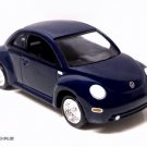 HTF RARE KEY CHAIN DARK BLUE VW NEW BEETLE VOLKSWAGEN BUG CUSTOM LIMITED EDITION