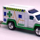 RARE KEY CHAIN RING WHITE AMBULANCE EMS/EMT MEDIC RESCUE CUSTOM LIMITED EDITION