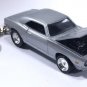 RARE KEY CHAIN 1968~1969 SILVER PEWTER CHEVY CAMARO CHEVROLET Z28 CUSTOM LIMITED