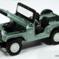 RARE KEY CHAIN GREEN JEEP CJ5 WRANGLER WILLYS KAISER AMC CUSTOM LIMITED EDITION