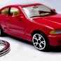 RARE KEY CHAIN RED BMW SERIE 3 323/325/328 M3 M E46 NEW CUSTOM LIMITED EDITION