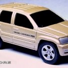 RARE KEY CHAIN CHAMPAGNE JEEP GRAND CHEROKEE TINTED GLASS CUSTOM LIMITED EDITION