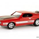 RARE KEY CHAIN 1972/1973 RED FORD MUSTANG MACH 1 RAM AIR CUSTOM LIMITED EDITION