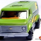 RARE KEY CHAIN RING GREEN CHEVY HIPPIE VAN G10/G20 CHEVROLET CUSTOM LTD EDITION